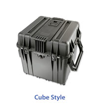 Cube shaped cases