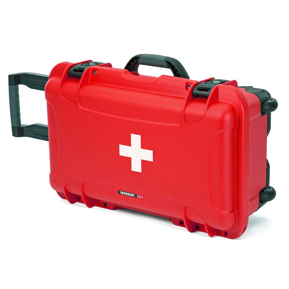 Nanuk 935 First Aid Wheeled Case 20x11x7