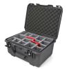 76933 Nanuk 933 Case 18x13x9 Graphite - Padded Dividers