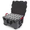 Nanuk 960 Wheeled Case 22x17x12 Graphite - Padded Dividers