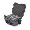 Nanuk 905 Case 9x7x5 Graphite - Padded Dividers