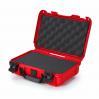 Nanuk 909 Red Case 11x7x4 - Foam Filled