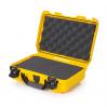 Nanuk 909 Yellow Case 11x7x4 - Foam Filled