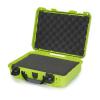 Nanuk 910 Lime Case 13x9x4 - Foam Filled