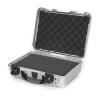 Nanuk 910 Silver Case 13x9x4 - Foam Filled