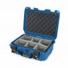 Nanuk 915 Case 13x9x6 Blue - Padded Dividers