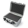 Nanuk 918 Case 14x9x8 Silver - Foam Filled