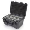 Nanuk 918 Case 14x9x8 Graphite - Padded Dividers