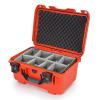 Nanuk 918 Case 14x9x8 Orange - Padded Dividers