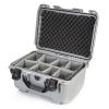 Nanuk 918 Case 14x9x8 Silver - Padded Dividers