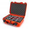 Nanuk 925 Case 17x11x6 Orange - Padded Dividers