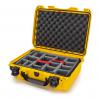 Nanuk 925 Case 17x11x6 Yellow - Foam Filled