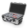 Nanuk 935 Wheeled Case 20x11x7 Silver - Padded Dividers