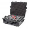 Nanuk 945 Case 22x17x8 Graphite - Padded Dividers