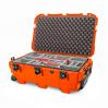 Nanuk 962 Wheeled Case 28x16x9 Orange - Padded Dividers