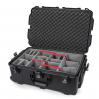 Nanuk 963 Black Wheeled Case with Padded Divider