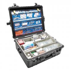 Pelican 1600 Black EMS Case 24x19x8