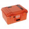 Pelican 1557 Orange Air Case 17x13x9 - NO FOAM