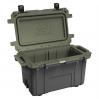 Pelican Elite 70 Qt Gunmetal/OD Green Cooler