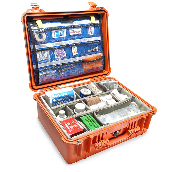 Pelican 1550 Orange EMS Case 20x16x8