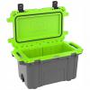 Pelican Elite 70 Qt Gray/Green Cooler