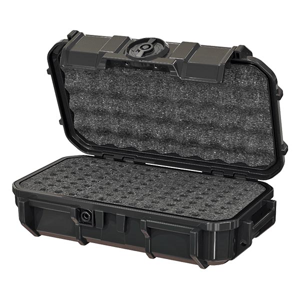 Seahorse Bullet Holder Black Micro Case 8x4x2- Foam Filled