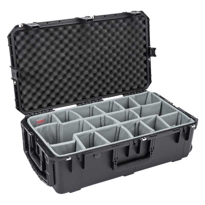 SKB iSeries Wheeled Case 30x16x10 with Photo Dividers