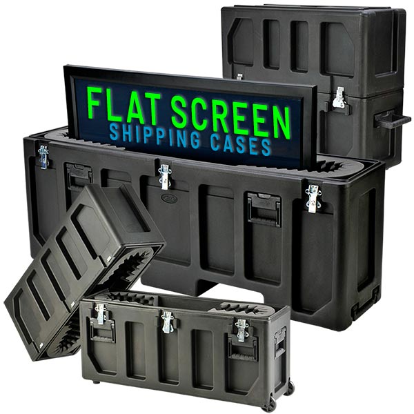 Flat Screen Shipping Cases