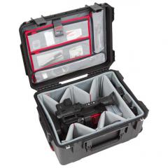 SKB iSeries 20x15x10 Wheeled Case with Dividers & Lid Organizer