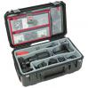 SKB iSeries 20x11x7 Wheeled Case w/Think Tank Designed Dividers & Lid Organizer