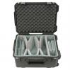 SKB iSeries 2015-10 Wheeled Case 20x15x10 with Video Dividers