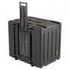 SKB 8U 20-inch Deep rSeries Wheeled Shockmount Case